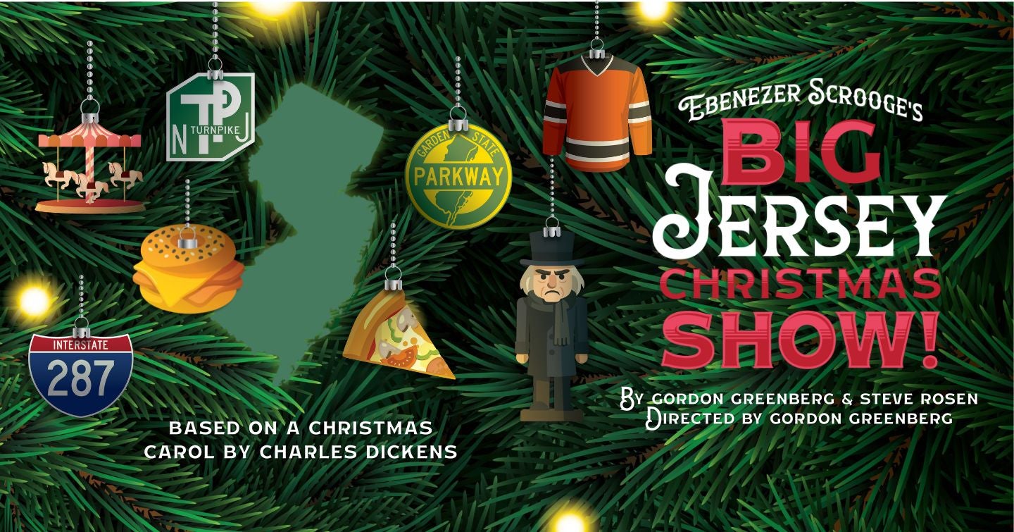El gran espectáculo navideño de Ebenezer Scrooge en Jersey